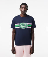 Monogram Print Regular Fit Cotton T-shirt